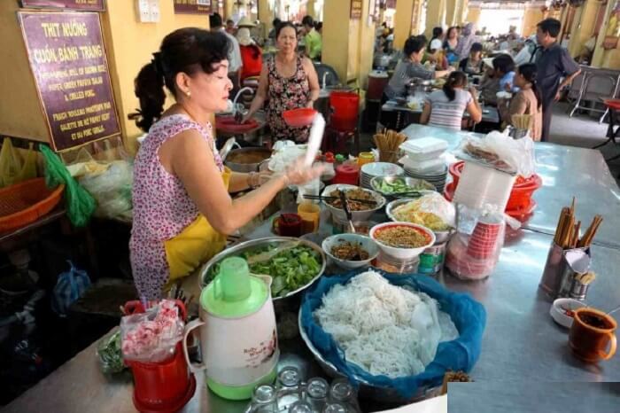 quán bún thịt nướng Hội An