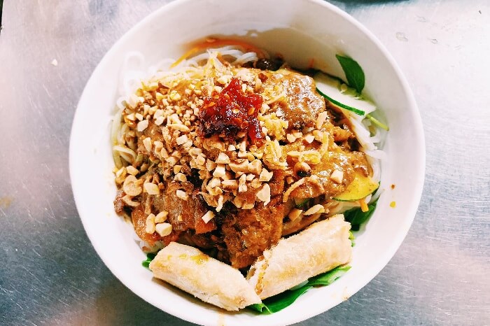quán bún thịt nướng Hội An