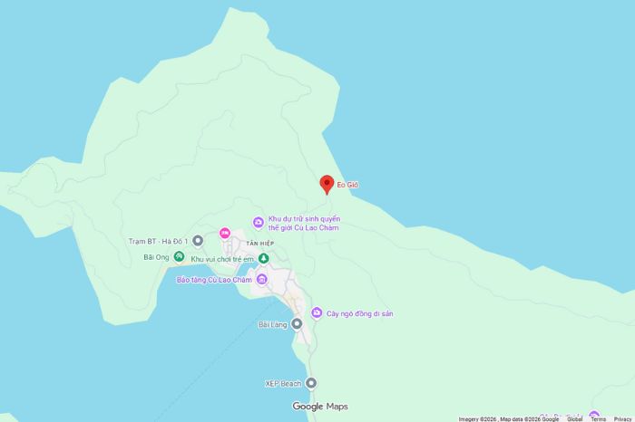 Đường đi Eo Gió Cù Lao Chàm