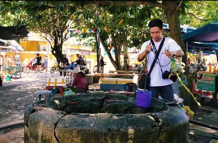 Giếng cổ Champa Cù Lao Chàm