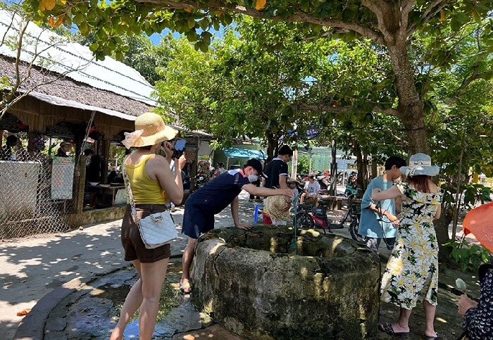 Giếng cổ Champa Cù Lao Chàm