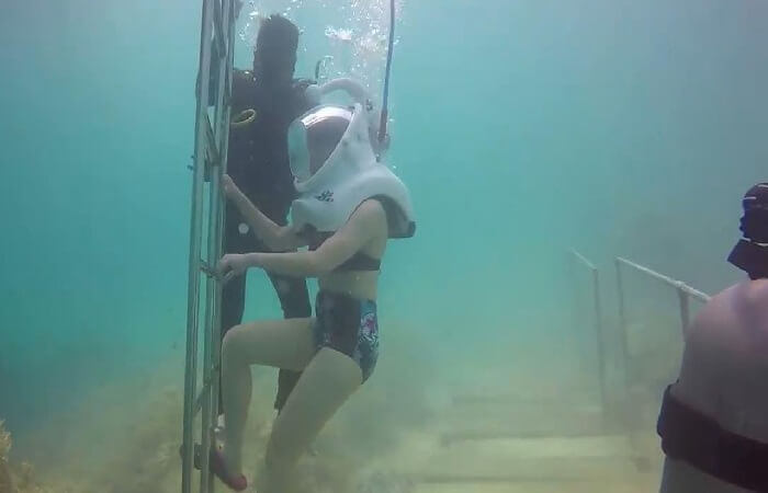 Đi bộ dưới biển Cù Lao Chàm