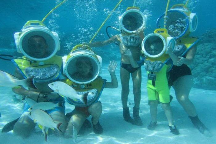 Đi bộ dưới biển Cù Lao Chàm