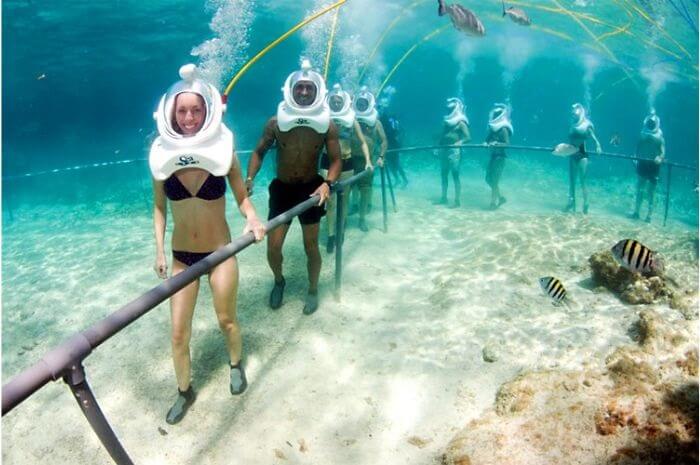 Đi bộ dưới biển Cù Lao Chàm