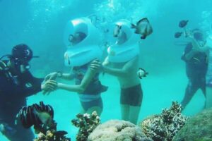 Đi bộ dưới biển Cù Lao Chàm