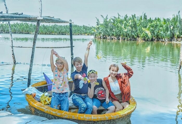 Vị trí rừng dừa Bảy Mẫu